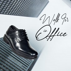 Men Formal Lace up Office  Shoes (Black)